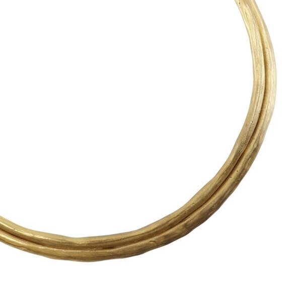 HERMES Mantel choker vintage BIJOUTERIE FANTAISIE Plated Gold 79.6g Women - Picture 1 of 11